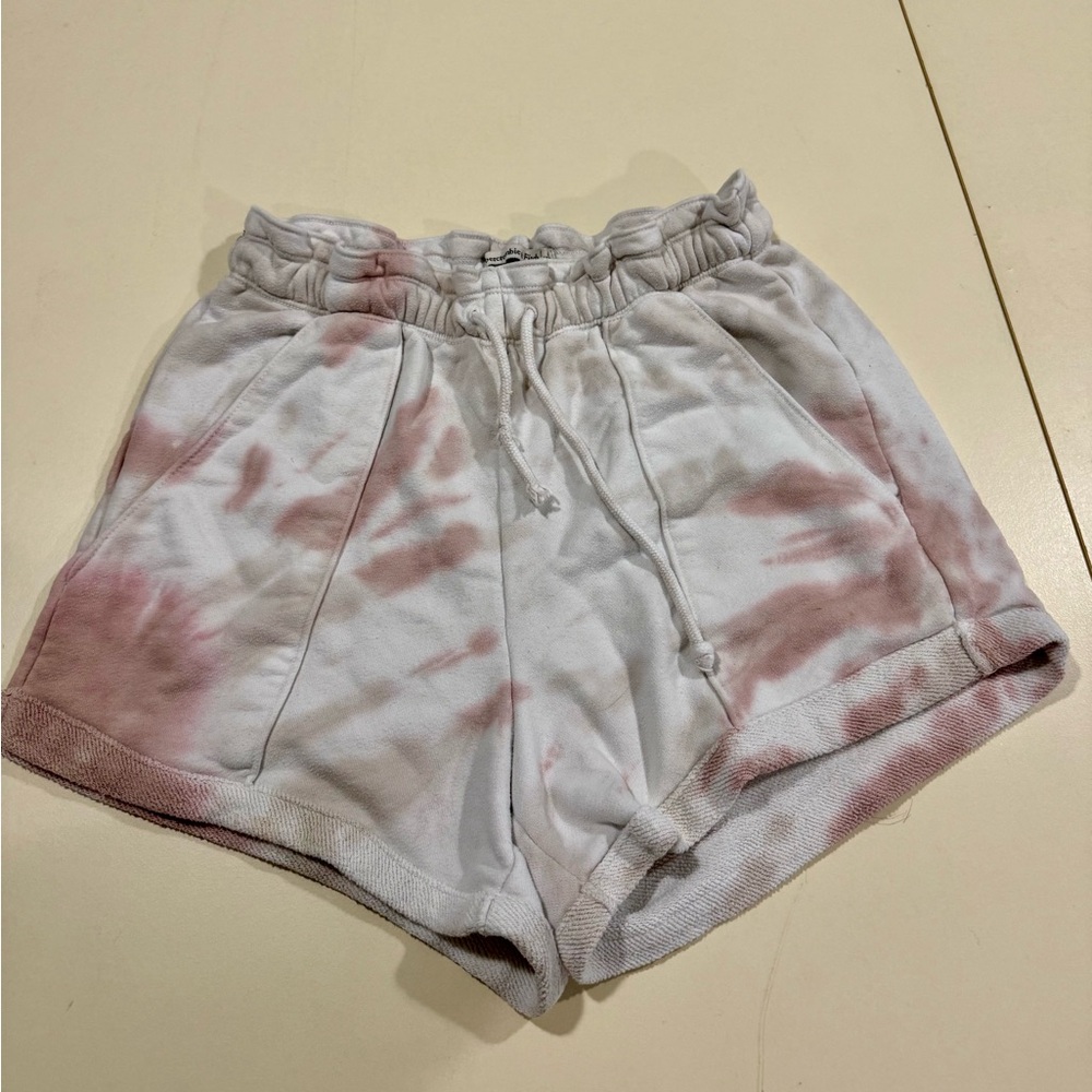 Abercrombie tie dye lounge shorts M